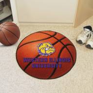 Western Illinois Leathernecks Basketball Mat