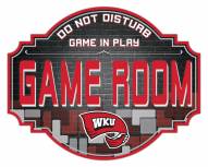 Western Kentucky Hilltoppers 12" Game Room Tavern Sign