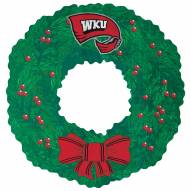 Western Kentucky Hilltoppers 16" Team Wreath Sign