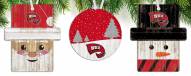 Western Kentucky Hilltoppers 3-Pack Christmas Ornament Set