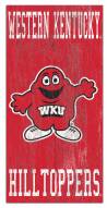Western Kentucky Hilltoppers 6" x 12" Heritage Logo Sign