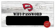 Western Kentucky Hilltoppers 6" x 12" Wifi Password Sign