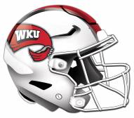 Western Kentucky Hilltoppers Authentic Helmet Cutout Sign