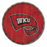 Western Kentucky Hilltoppers Cracked Color 16" Barrel Top