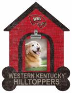 Western Kentucky Hilltoppers Dog Bone House Clip Frame