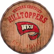 Western Kentucky Hilltoppers Established Date 24" Barrel Top