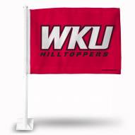 Western Kentucky Hilltoppers NCAA Car Flag