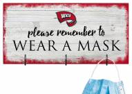 Western Kentucky Hilltoppers Please Wear Your Mask Sign