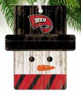 Western Kentucky Hilltoppers Snowman Ornament