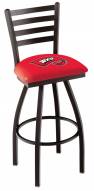 Western Kentucky Hilltoppers Swivel Bar Stool with Ladder Style Back