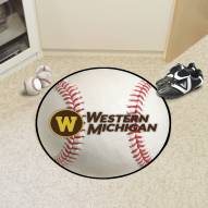Western Michigan Broncos Baseball Rug