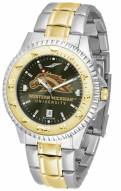 Western Michigan Broncos Competitor Two-Tone AnoChrome Men's Watch