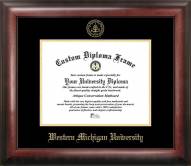 Western Michigan Broncos Gold Embossed Diploma Frame