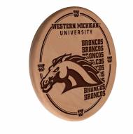 Western Michigan Broncos Laser Engraved Wood Sign