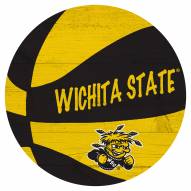 Wichita State Shockers 12" Basketball Cutout Sign