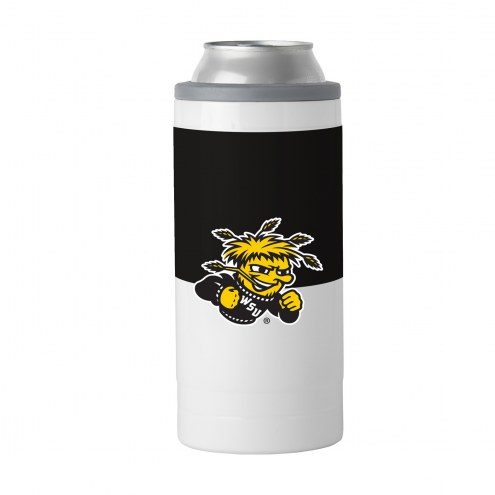 Wichita State Shockers 12 oz. Colorblock Slim Can Coozie