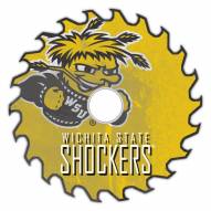 Wichita State Shockers 12" Rustic Circular Saw Sign