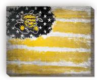 Wichita State Shockers 16" x 20" Flag Canvas Print