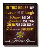 Wichita State Shockers 16" x 20" In This House Canvas Print