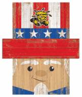 Wichita State Shockers 19" x 16" Patriotic Head
