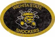 Wichita State Shockers 46" Team Color Oval Sign