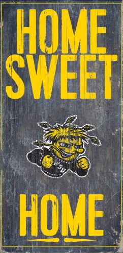 Wichita State Shockers 6&quot; x 12&quot; Home Sweet Home Sign