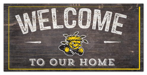 Wichita State Shockers 6&quot; x 12&quot; Welcome Sign
