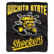 Wichita State Shockers Alumni Raschel Throw Blanket