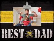 Wichita State Shockers Best Dad Clip Frame
