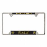 Wichita State Shockers Color Metal License Plate Frame