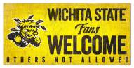 Wichita State Shockers Fans Welcome Sign