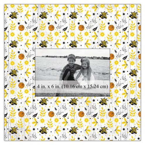 Wichita State Shockers Floral Pattern 10&quot; x 10&quot; Picture Frame