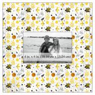 Wichita State Shockers Floral Pattern 10" x 10" Picture Frame