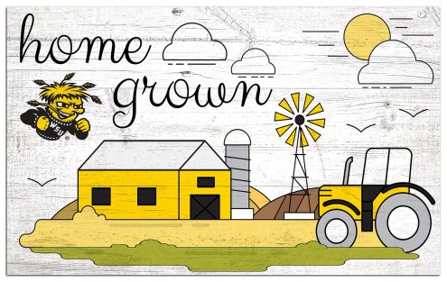 Wichita State Shockers Home Grown 11&quot; x 19&quot; Sign