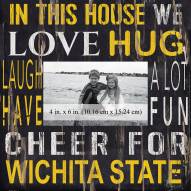 Wichita State Shockers In This House 10" x 10" Picture Frame