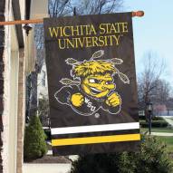 Wichita State Shockers NCAA Applique 2-Sided Banner Flag