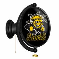 Wichita State Shockers Oval Rotating Lighted Wall Sign