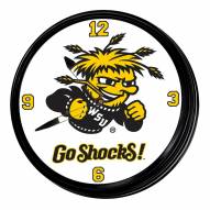 Wichita State Shockers Retro Lighted Wall Clock
