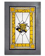 Wichita State Shockers Stained Glass with Frame