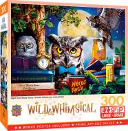 Wild & Whimsical Night Owls Study Group 300 Piece EZ Grip Puzzle