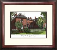 William & Mary Tribe Alumnus Framed Lithograph