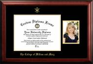 William & Mary Tribe Gold Embossed Diploma Frame with Portrait