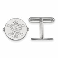 William & Mary Tribe Sterling Silver Cuff Links