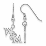 William & Mary Tribe Sterling Silver Extra Small Dangle Earrings