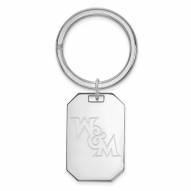 William & Mary Tribe Sterling Silver Key Chain