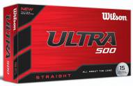 Wilson Staff Ultra 500 Straight Golf Balls - 15 pack