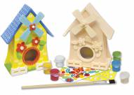 Windmill Birdhouse Wood Paint Kit