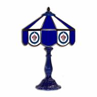 Winnipeg Jets 21" Glass Table Lamp