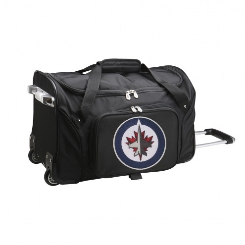 Winnipeg Jets 22&quot; Rolling Duffle Bag