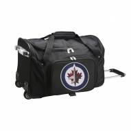 Winnipeg Jets 22" Rolling Duffle Bag